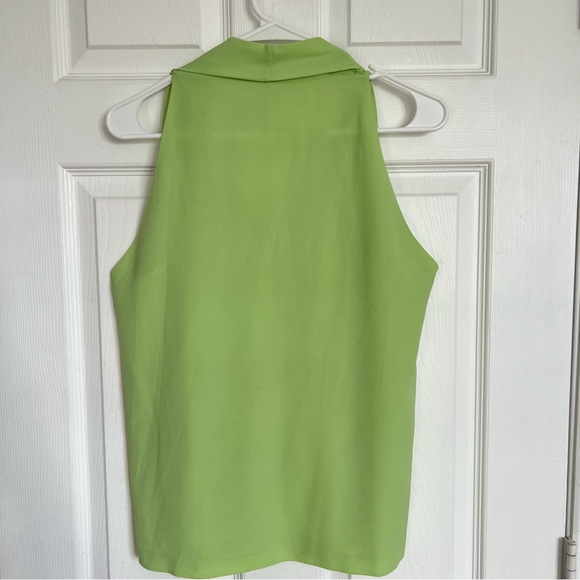 Diane Von Furstenberg | Reagan Draped Sleeveless Top - Picture 3 of 7